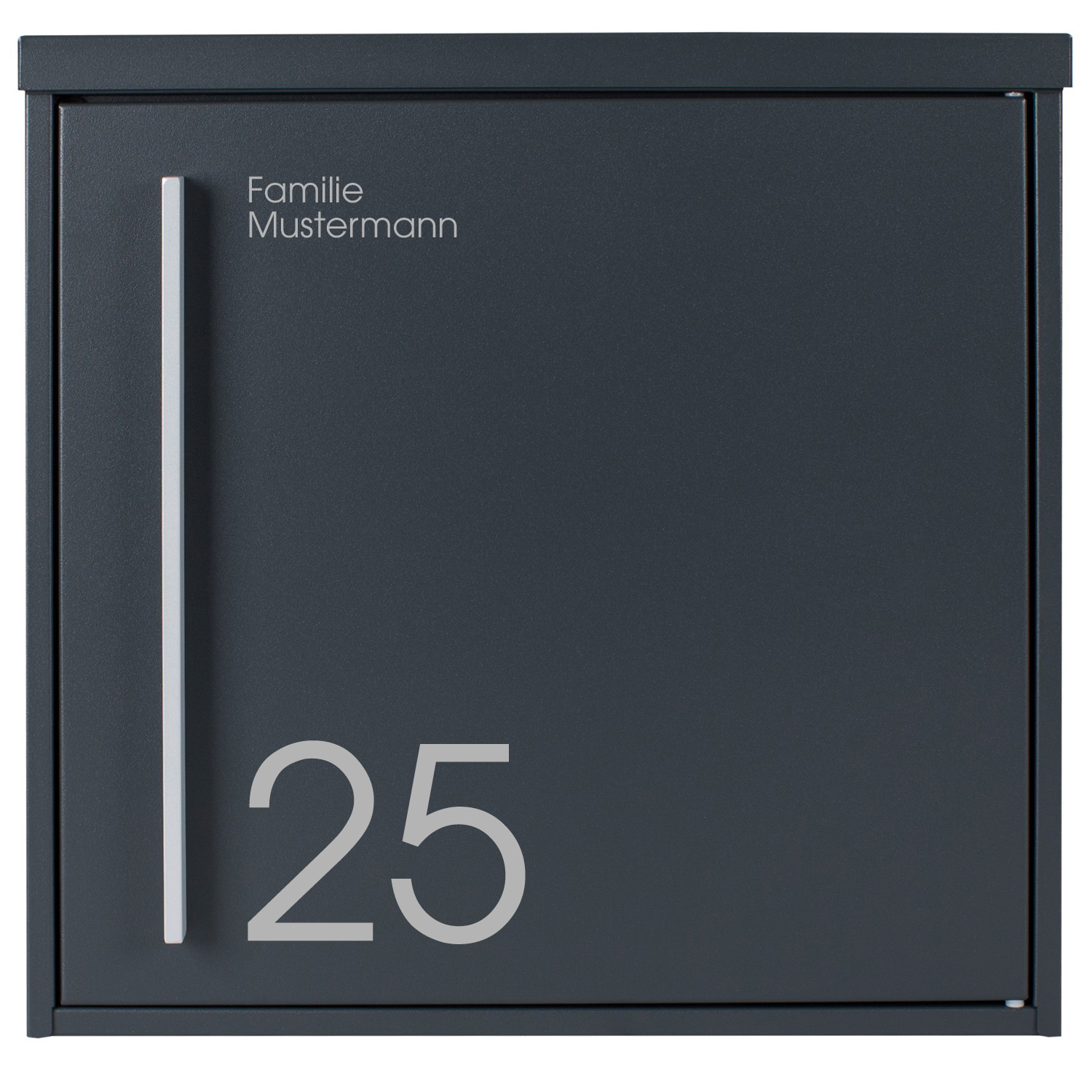 MOCAVI Box 101RNa Briefkasten inkl. Name und Hausnummer anthrazit (RAL 7016) MOCAVI Der